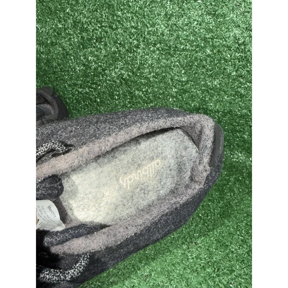 Allbirds Wool Runners Women Size 7 Black Athletic Running Comfort Shoes Sneakers